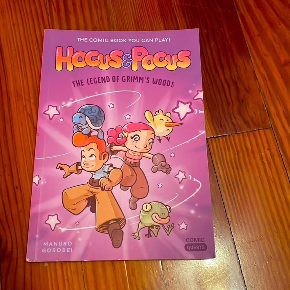 Kids Comic Book Hocus & Pocus playable comic book